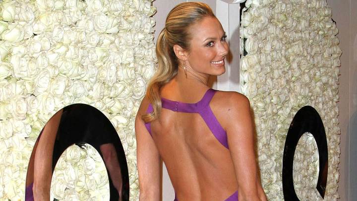 Stacy Keibler Looking Back Pose At Style Event In Beverly Hills